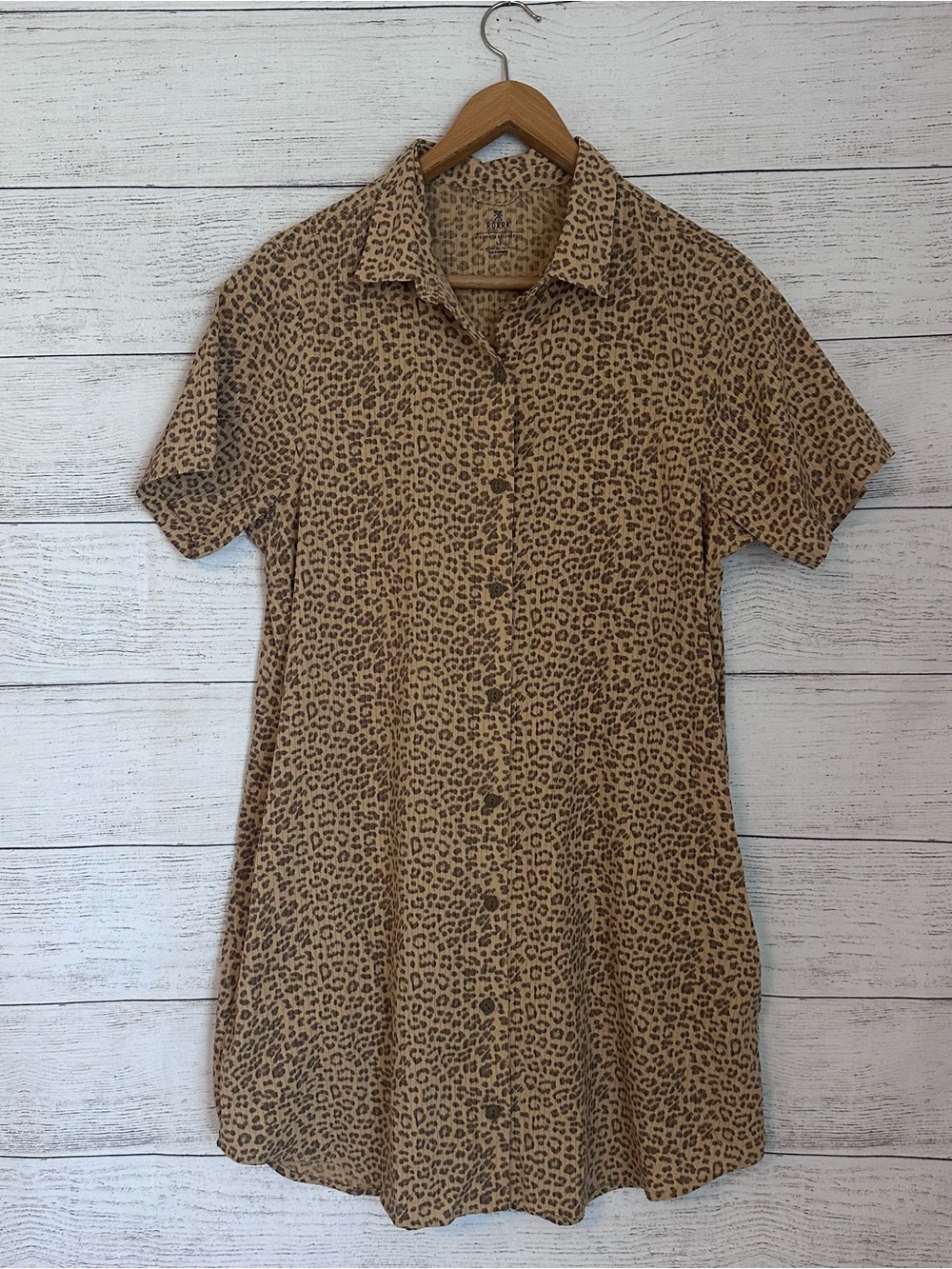 Roark Bless Up Dress in Leopard Print - Picture 3 of 9